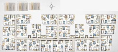Project Image of 780.0 - 1650.0 Sq.ft 2 BHK Apartment for buy in SAS Honey Dew