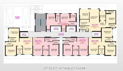 Project Image of 378.0 - 794.0 Sq.ft 1 BHK Apartment for buy in Pushpanjali Residency