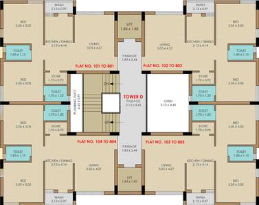 Project Image of 540.46 - 547.78 Sq.ft 2 BHK Apartment for buy in Crystal Orion Park