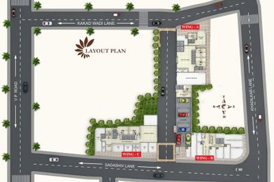 Project Image of 435.0 - 1060.0 Sq.ft 1 BHK Apartment for buy in Nakoda Mehta Sunshine Heights A And C Wings