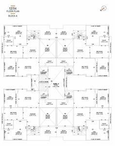 Project Image of 1122.78 - 2656.1 Sq.ft 3 BHK Apartment for buy in Shreenath Aambaag II