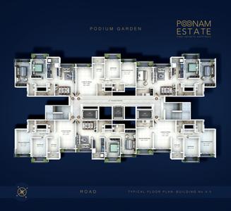 Project Image of 1040 Sq.ft 2 BHK Apartment / Flat for sale in Mira Road East for Rs. 11000000
