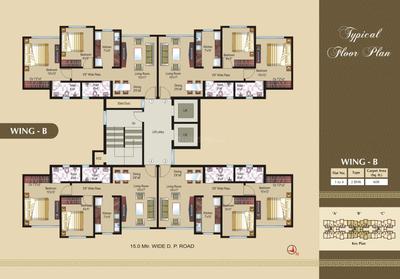 Project Image of 608.0 - 1100.0 Sq.ft 2 BHK Apartment for buy in Sheth Athena