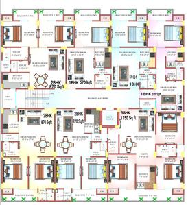 Project Image of 520.0 - 1150.0 Sq.ft 1 BHK Apartment for buy in Kendriya Karamchari Awasiye Yojna