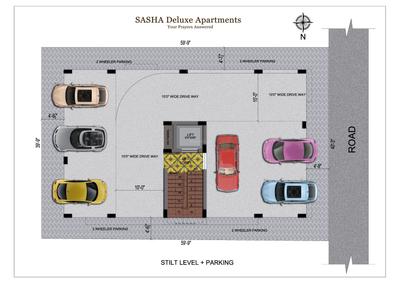Project Image of 899.0 - 903.0 Sq.ft 2 BHK Apartment for buy in Saagar Sasha Deluxe Apartment