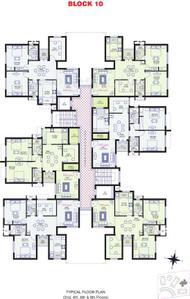 Project Image of 1170.0 - 1278.0 Sq.ft 2.5 BHK Apartment for buy in Vijay Shanthi Boulevard