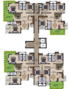 Project Image of 1880.0 - 2615.0 Sq.ft 3 BHK Apartment for buy in Panchratna Heritage