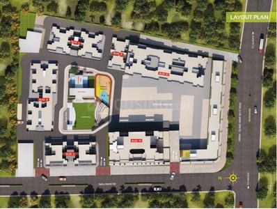Project Image of 535.31 - 869.52 Sq.ft 2 BHK Apartment for buy in Destination Ostia Building E1