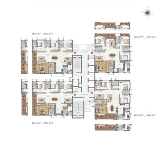 Project Image of 3575.0 - 3644.0 Sq.ft 4 BHK Apartment for buy in CINQ