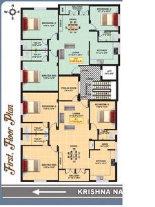 Project Image of 1200.0 - 1770.0 Sq.ft 3 BHK Apartment for buy in Eeshani Saraswathi Palace