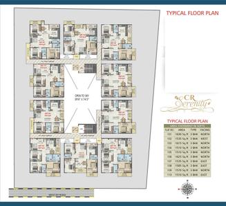 Project Image of 1075.0 - 1630.0 Sq.ft 2 BHK Apartment for buy in C R Serenity
