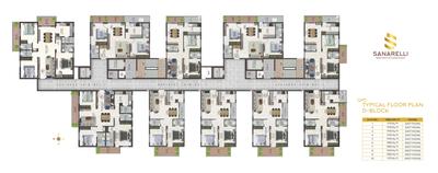 Project Image of 1000.0 - 1700.0 Sq.ft 2 BHK Apartment for buy in Speed Sanarelli