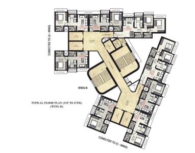 Project Image of 343.37 - 549.0 Sq.ft 1 BHK Apartment for buy in Shraddha Vardaan