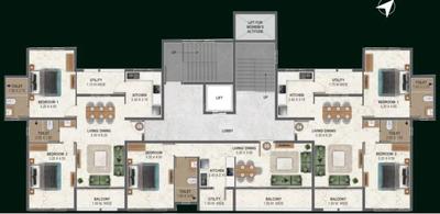 Project Image of 746.8 - 1295.01 Sq.ft 1 BHK Apartment for buy in Mohidin Mirage