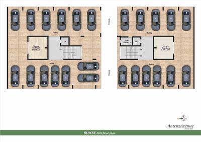 Project Image of 1140.11 - 1259.49 Sq.ft 2 BHK Apartment for buy in Antruz Avenue
