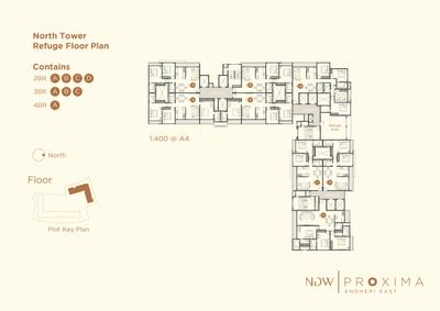 Project Image of 895.0 - 1749.0 Sq.ft 2 BHK Apartment for buy in NDW Proxima Residences