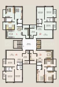 Project Image of 0.0 - 1150.0 Sq.ft 2 BHK Apartment for buy in Megh Mayur Residency