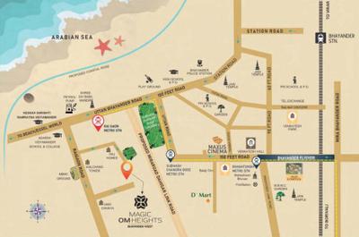 Project Image of 386.0 - 429.0 Sq.ft 1 BHK Apartment for buy in Magic Om Heights