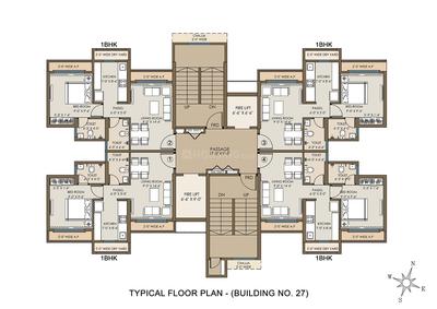 Project Image of 386.0 - 523.0 Sq.ft 1 BHK Apartment for buy in Mayfair Virar Gardens Building No 17 18 19 23A 26 27