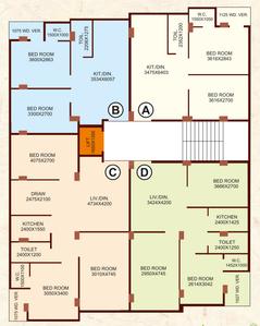 Project Image of 818.0 - 1270.0 Sq.ft 2 BHK Apartment for buy in Maa Kamakhya Bhawan