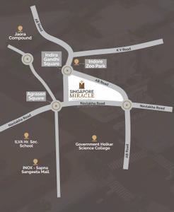 Project Image of 1704 Sq.ft 4 BHK Apartment / Flat for sale in Navlakha for Rs. 14400000