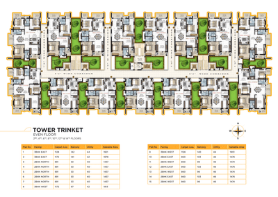 Project Image of 1067.0 - 2028.0 Sq.ft 2 BHK Apartment for buy in Vaishnavi Houdini