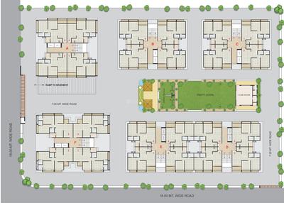 Project Image of 640.35 - 758.53 Sq.ft 2 BHK Apartment for buy in Shivalay City
