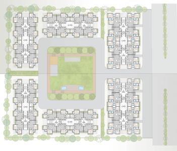 Project Image of 798.18 - 1247.2 Sq.ft 2 BHK Apartment for buy in Sanskrut Samruddhi Residency