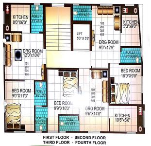 Project Image of 292.13 - 345.41 Sq.ft 1 BHK Apartment for buy in Bag A Rahemat