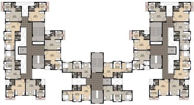 Project Image of 0.0 - 226.0 Sq.ft 1 BHK Apartment for buy in Space India World Building No 2 B Wing