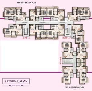 Project Image of 362.0 - 585.0 Sq.ft 1 BHK Apartment for buy in Karnika Galaxy