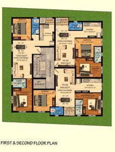 Project Image of 925.0 - 1255.0 Sq.ft 2 BHK Apartment for buy in Vasiyam Aloha