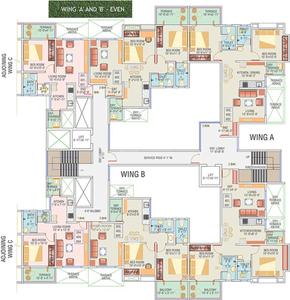 Project Image of 389.0 - 625.0 Sq.ft 1 BHK Apartment for buy in Anshul Aarush A building and B building