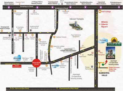 Laavanya Forest View Location Plan 1