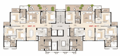Project Image of 3018.0 - 8268.0 Sq.ft 3 BHK Apartment for buy in Omaxe The Resort