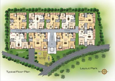 Project Image of 922.0 - 1264.0 Sq.ft 2 BHK Apartment for buy in BM Silver Oaks