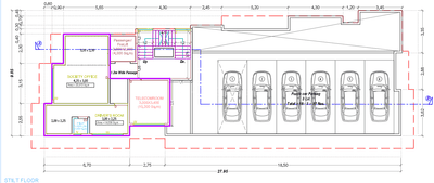 Om Vishnu Smruti CHSL A Cluster Plan for Stilt Floor 1