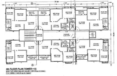 Project Image of 289.76 - 509.67 Sq.ft 1 BHK Apartment for buy in Muhammad Abvaa Avenue