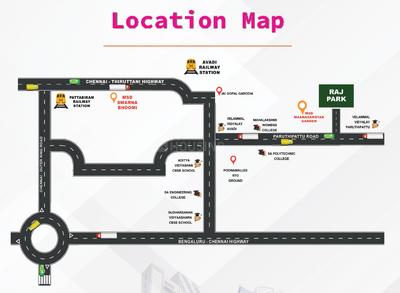 Project Image of 892.0 - 1066.0 Sq.ft Residential Plot Plot for buy in MS Raj Park