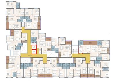 Project Image of 682.65 - 970.47 Sq.ft 2 BHK Apartment for buy in Riswadkar Element 77