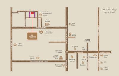 Project Image of 0.0 - 1800.05 Sq.ft 3 BHK Apartment for buy in Pinnacle Rabindra Enclave
