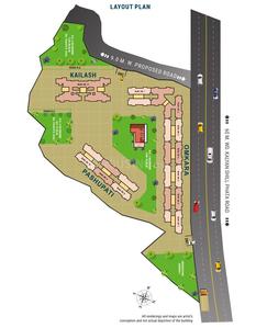 Project Image of 391.05 - 561.55 Sq.ft 1 BHK Apartment for buy in Cosmos Kailash Building No 11