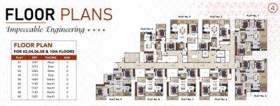 Project Image of 1145.0 - 1713.0 Sq.ft 2 BHK Apartment for buy in Poorvi Enchanting