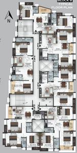 Project Image of 641.0 - 1039.0 Sq.ft 2 BHK Apartment for buy in Joy Radhakunja Apartment