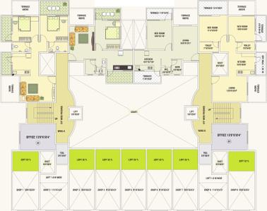 Project Image of 650.0 - 948.0 Sq.ft 1 BHK Apartment for buy in Veddant Ganesh Leela