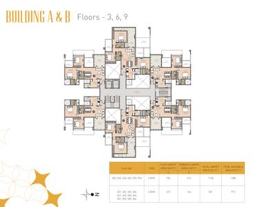 Project Image of 1000 Sq.ft 2 BHK Apartment / Flat for sale in Wakad for Rs. 11000000