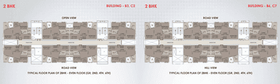 Project Image of 413.0 - 799.0 Sq.ft 1 BHK Apartment for buy in Xrbia