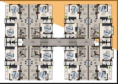 Project Image of 1151.74 - 2045.14 Sq.ft 2 BHK Apartment for buy in Ferns Residency