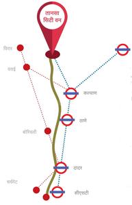 Kavya Tansa City One Phase 1 B Images for Location Plan of Kavya Tansa City One Phase 1 B 1