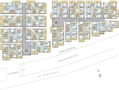 Project Image of 1128 Sq.ft 2 BHK Apartment / Flat for sale in Hoodi for Rs. 9950000